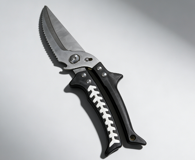 Heavy-Duty Stainless Steel Kitchen Shears with Ergonomic Handle