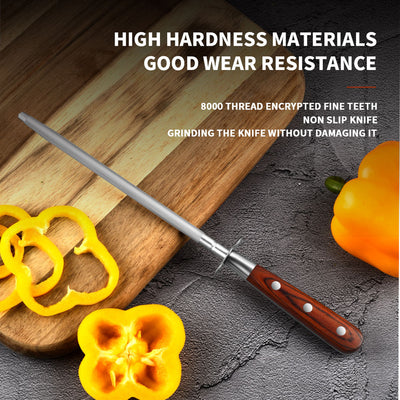 Carbon steel honing rod chrome plated surface