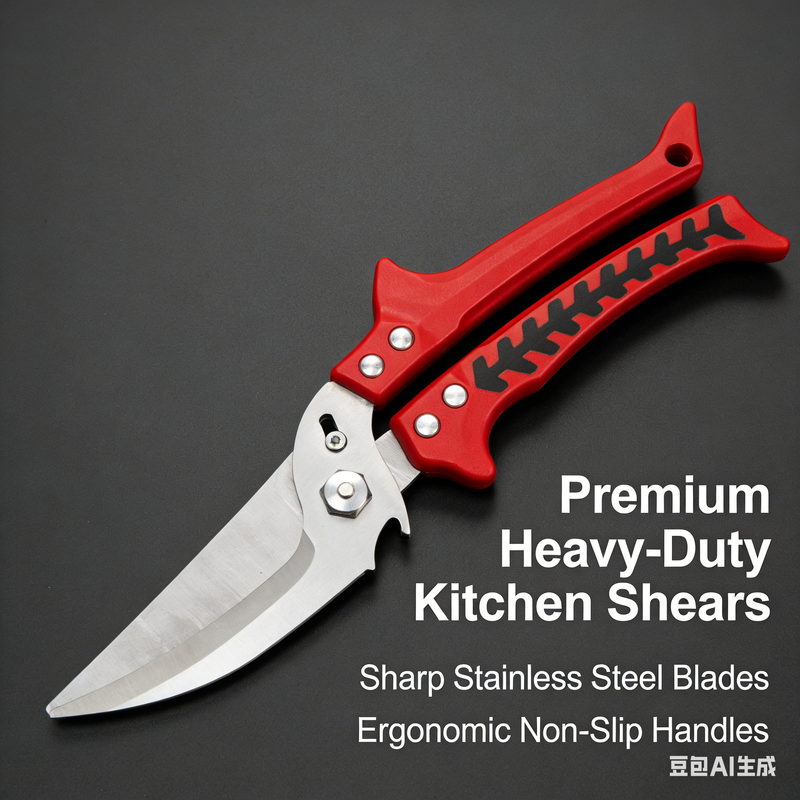 Premium Detachable Poultry Shears – Heavy-Duty Kitchen & Outdoor Bone Cutting Scissors with Ergonomic Non-Slip Grip